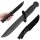 Survial Clip Point Messer incl. Holster - Gesamlänge 26cm