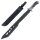 Moderne Machete mit ABS Griff und Schwarzer Edelstahlklinge Gesamtlänge 64cm inkl. Nylonholster