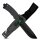 Taktisches Messer mit 11,5 cm Drop-Point Klinge aus 440er - inkl. Feuerstein u. Holster #1
