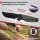 Campingmesser mit grünen Griff u. Holster Gesamtlänge 165mm Outdoor Messer Knife
