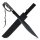 Garten Machete, Gesamtlänge 61 cm Farbe Schwarz und ABS Kunststoff Griff