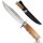 Feststehendes Messer 31,5 cm mit Holzgriff und Holster