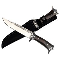 Outdoor Messer mit massiver Bowie Klinge u. schöner...