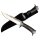 Outdoor Messer mit massiver Bowie Klinge u. schöner Verzierung - Messersammlung