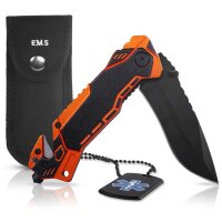 Rescue Knife EMS Edition mit Glasbrecher und...