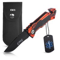 Rescue Knife EMS Edition mit Glasbrecher und...