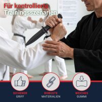 Trainingsmesser 29 cm aus Softgummi